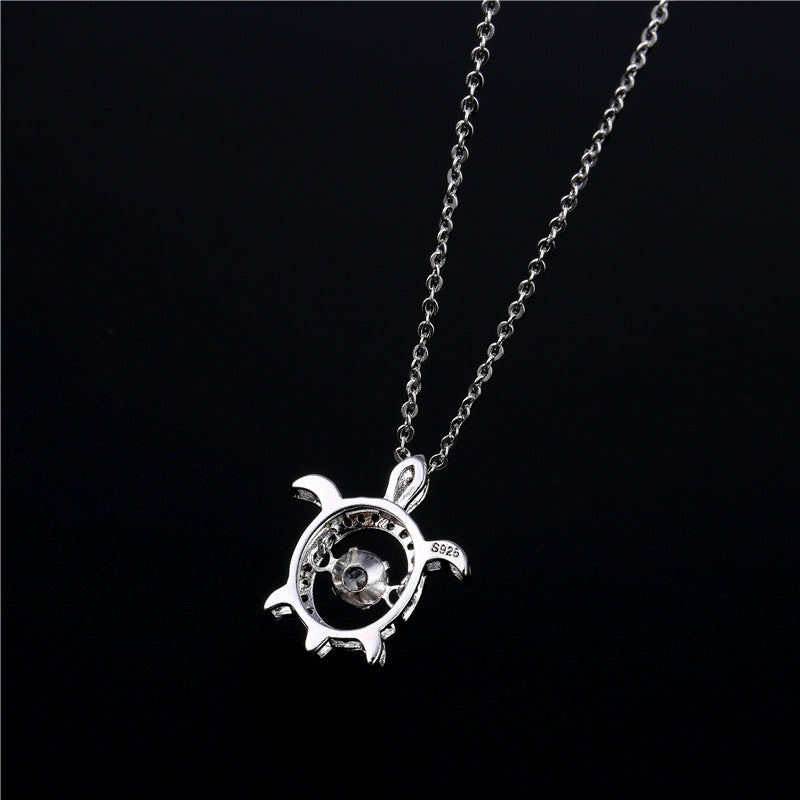 Zircon stainless steel necklace