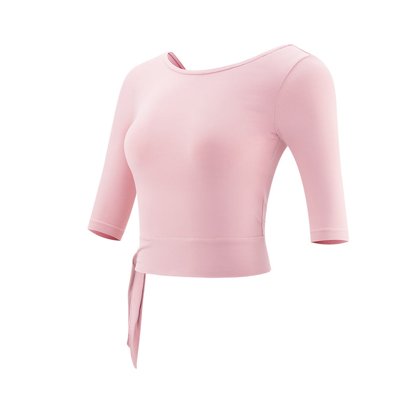 Half Sleeve Yoga Suit Women's Tights Short Gym Training Running Top Breathable Sports T-shirt Spring