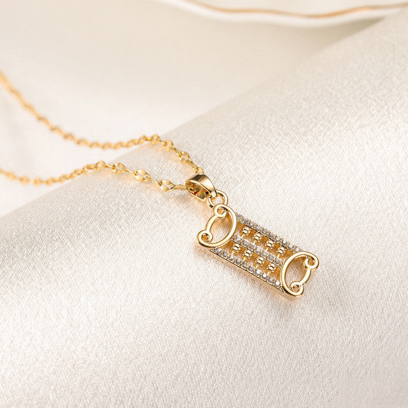 Stainless steel waist necklace