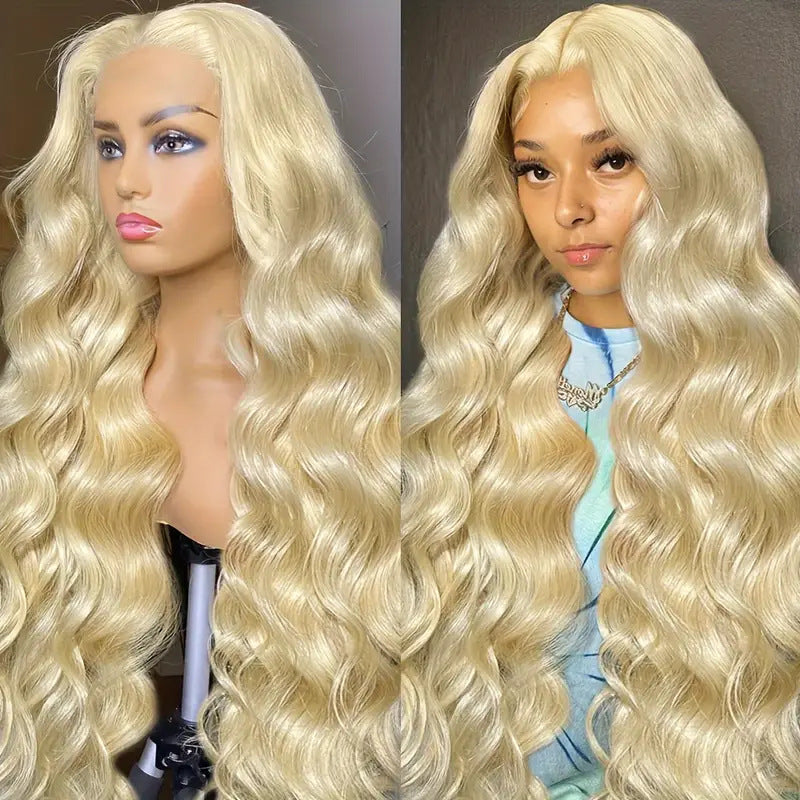 Front Lace Wig Women's Medium Large Wave Long Curly Hair