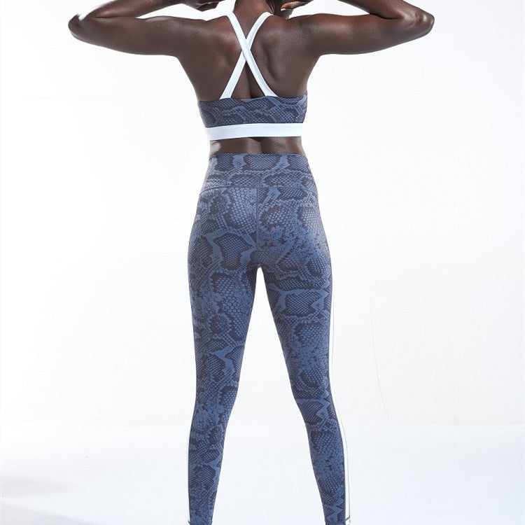 Women's High-waist Hip-lifting Running Tight-fitting Elastic Feet Sports Fitness Pants