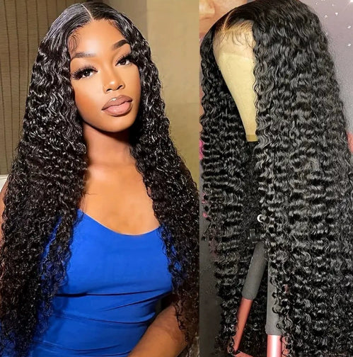 Versatile Human Hair Wig And Headband