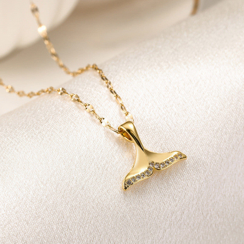 Stainless steel waist necklace