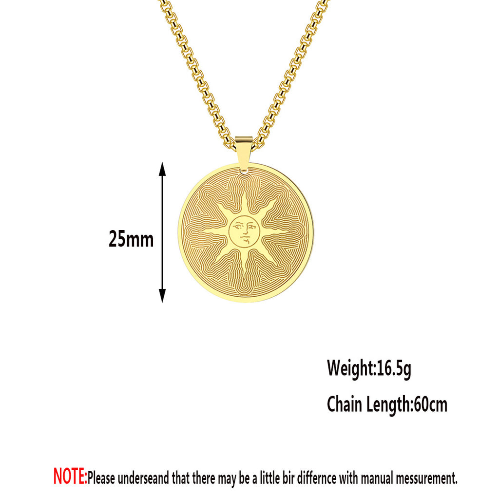 Stainless Steel Pendant Necklace