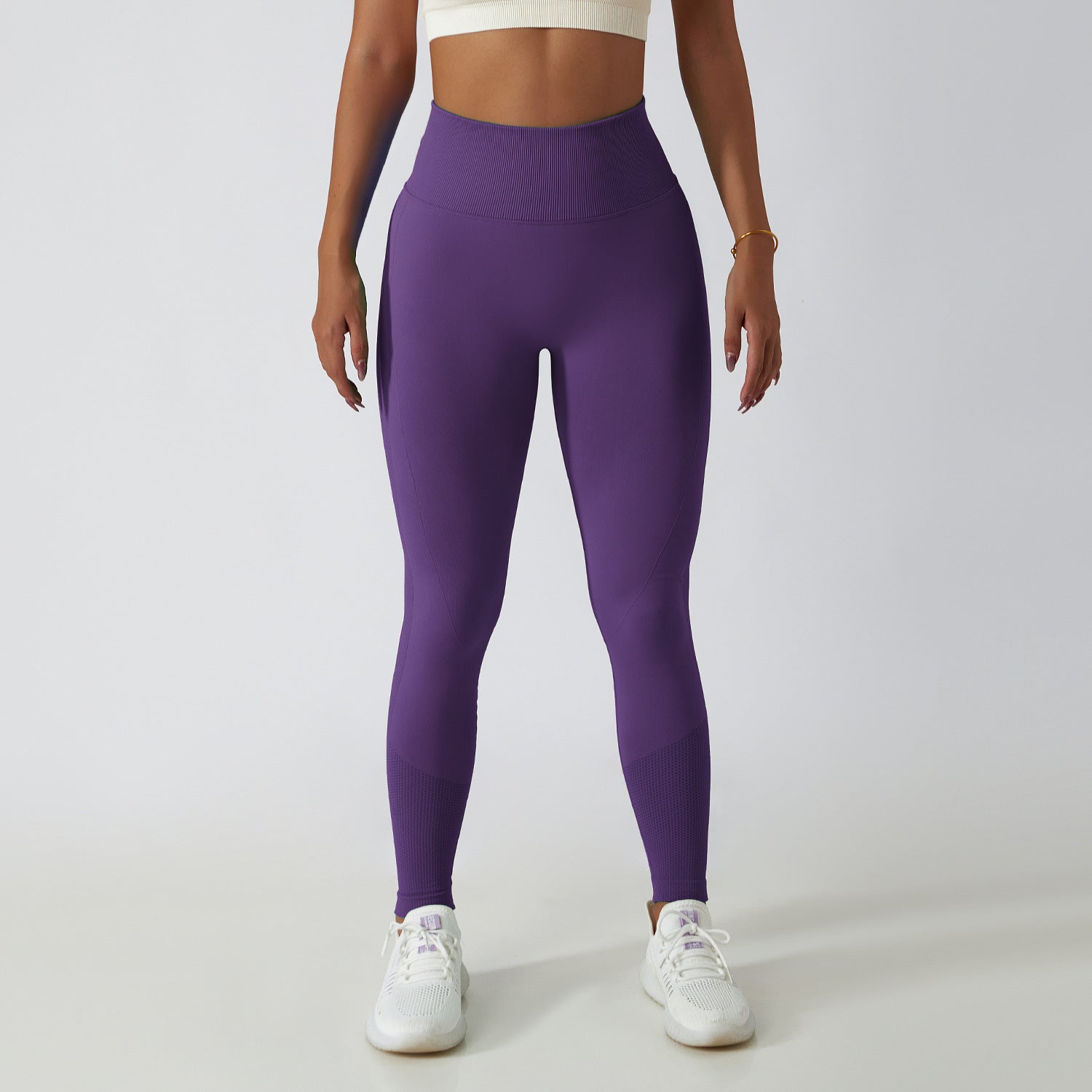 Women's Fashion Outdoor Running Tight-fitting High-waisted Fitness Pants