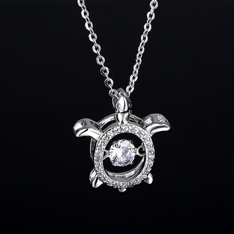 Zircon stainless steel necklace