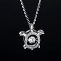 Zircon stainless steel necklace