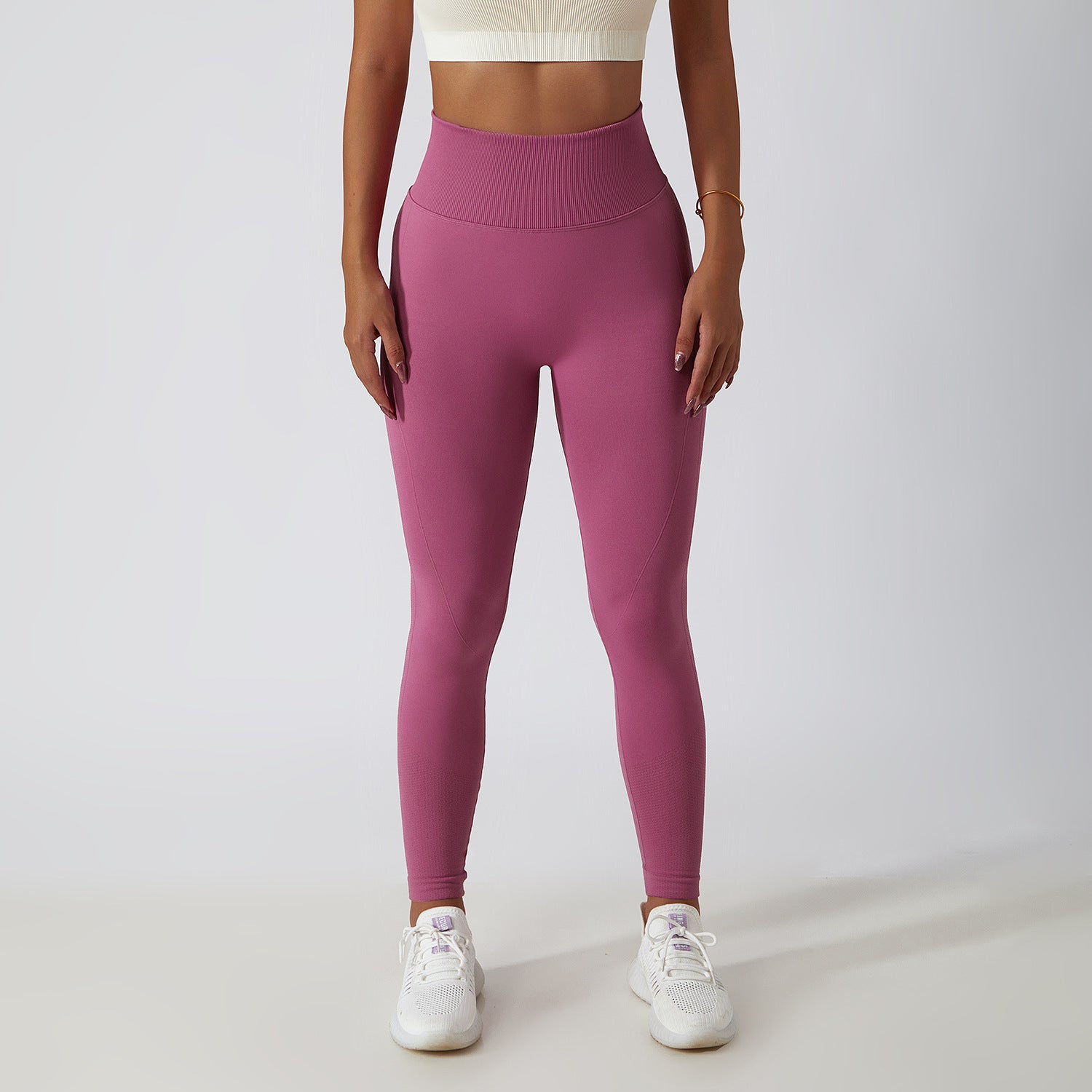 Women's Fashion Outdoor Running Tight-fitting High-waisted Fitness Pants