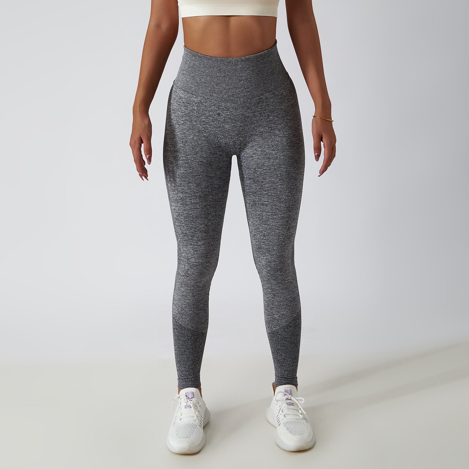 Women's Fashion Outdoor Running Tight-fitting High-waisted Fitness Pants