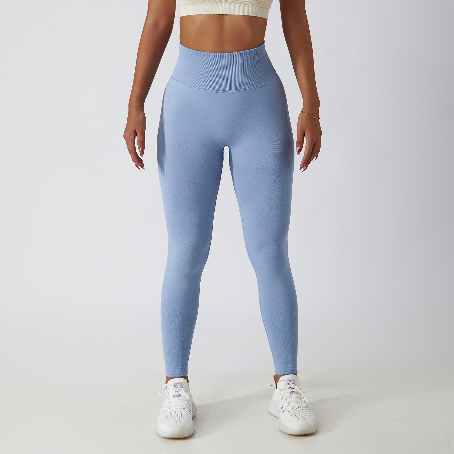 Women's Fashion Outdoor Running Tight-fitting High-waisted Fitness Pants