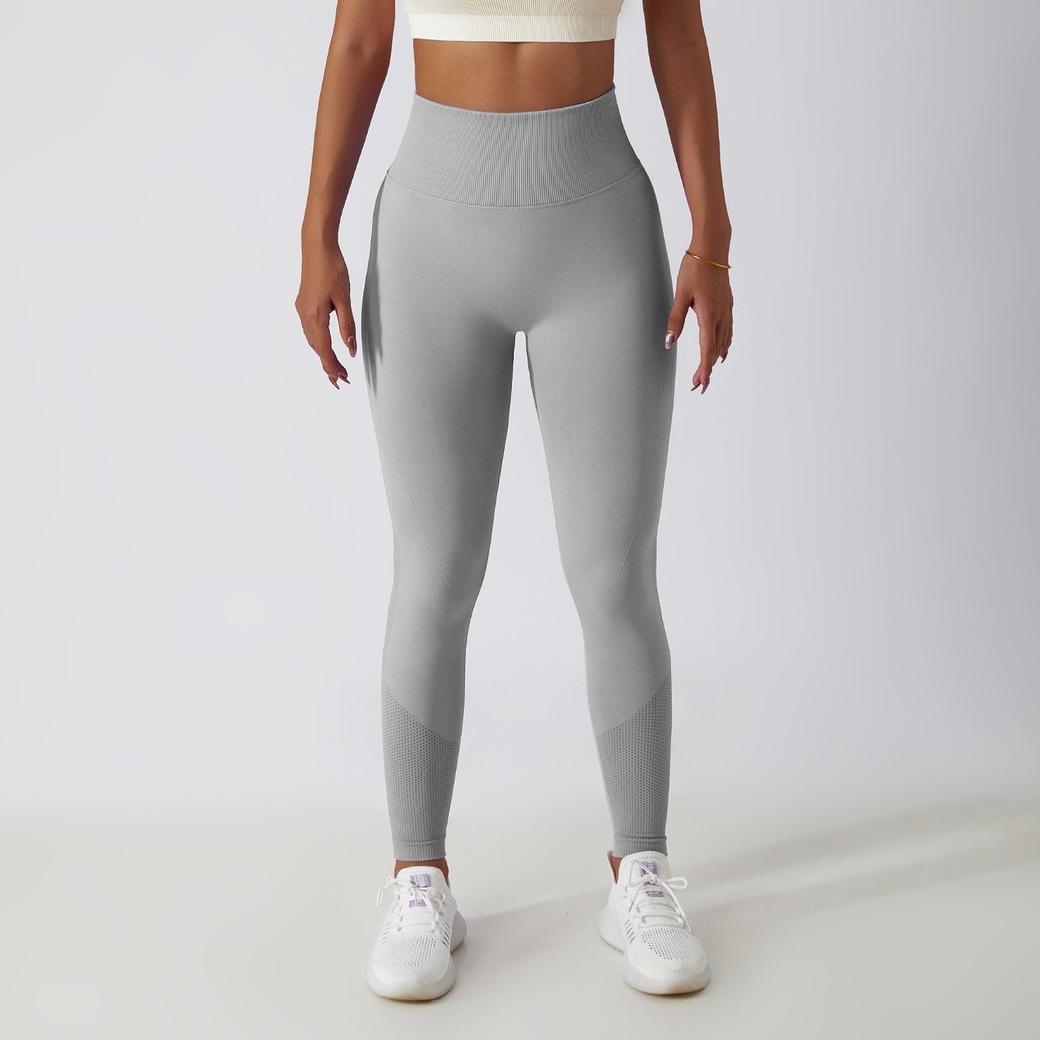 Women's Fashion Outdoor Running Tight-fitting High-waisted Fitness Pants