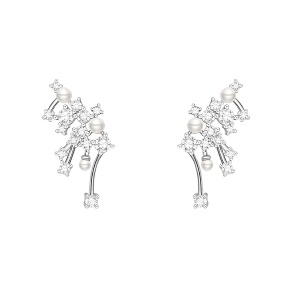 Nebula Earrings Pearl Earrings