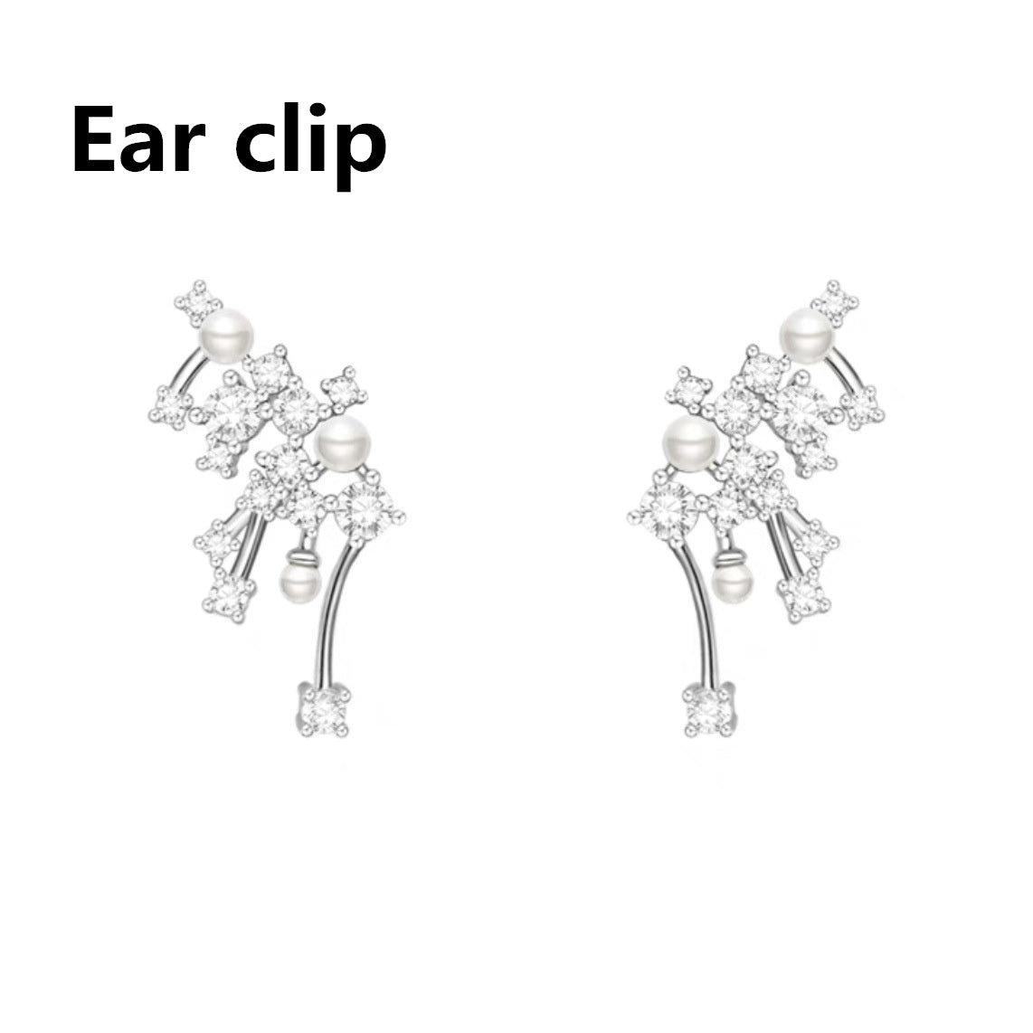 Nebula Earrings Pearl Earrings