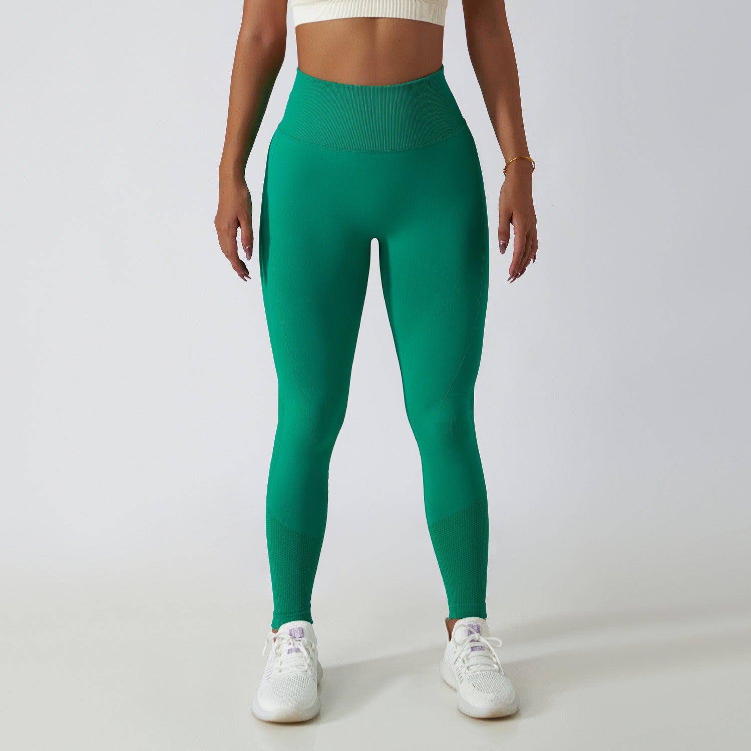Women's Fashion Outdoor Running Tight-fitting High-waisted Fitness Pants